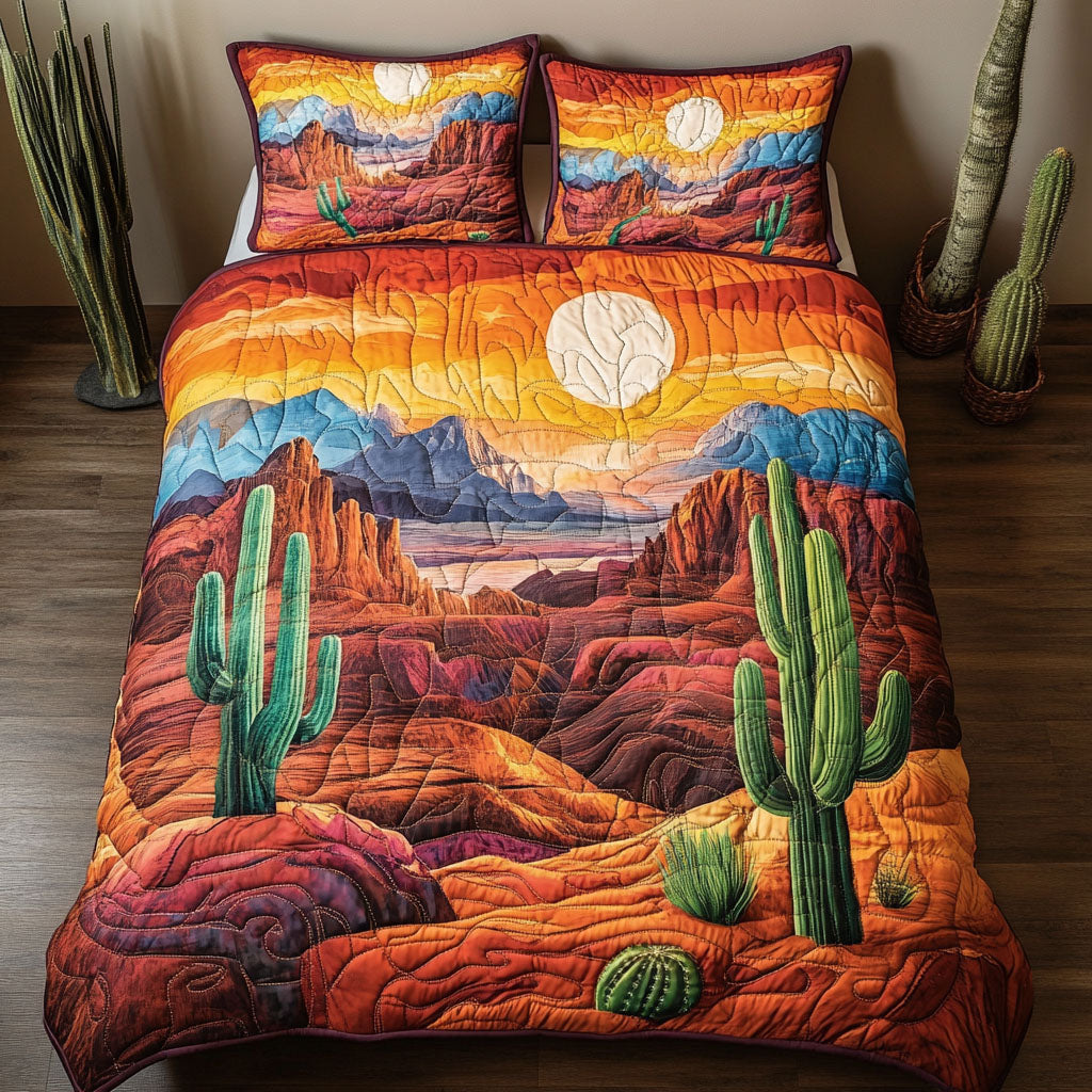 Desert Sunset Duvet Cover Set NCU0NNT521