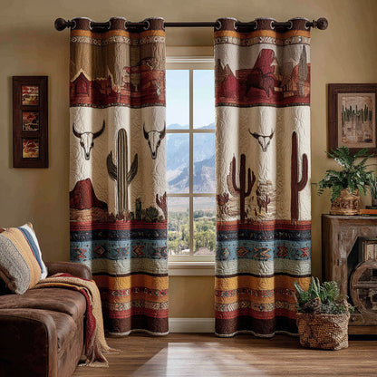 Desert Totem Quilted Curtains NCU0PTT2715