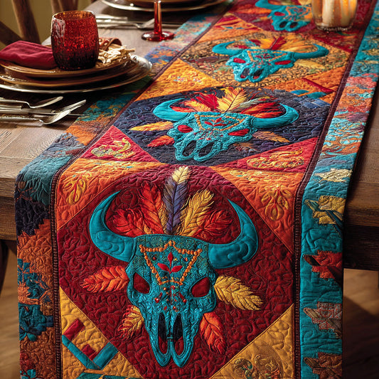 Desert Totem Quilted Table Runner NCU0NTD1727