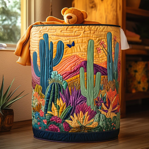 Desert Vibes Quilted Laundry Basket NCU0DV687