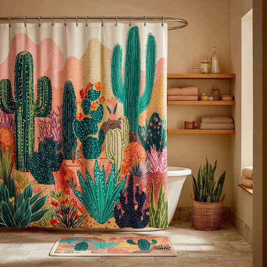 Desert Whisper Peace Shower Curtain NCU0DQQ0371