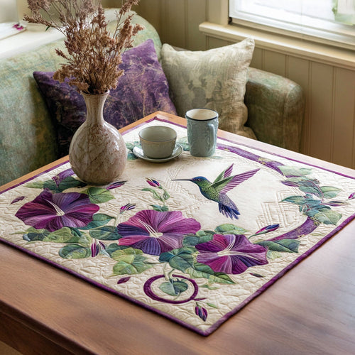 Dewdrop Wings Quilted Table Topper NCU0PTT714