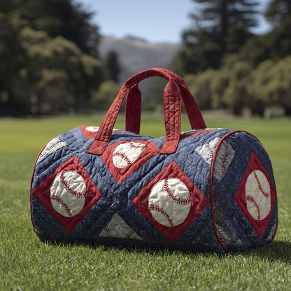 Diamond Stitch Quilted Duffle Bag NCU0LDH667