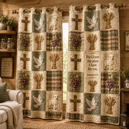 Divine Comfort Quilted Curtains NCU0NTD2101