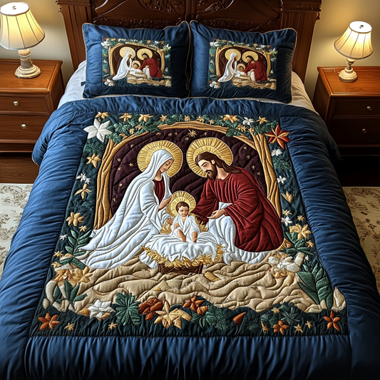 Divine Rest 3-Piece Quilted Bedding Set NCU0VH847