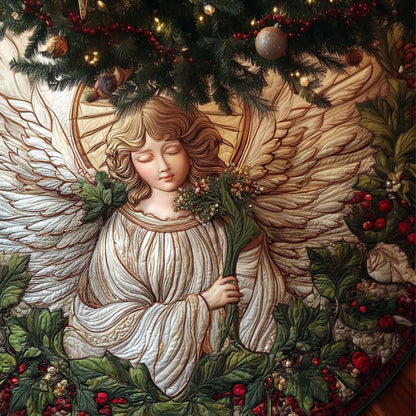 Divine Wings Quilted Tree Skirt NCU0NXD945