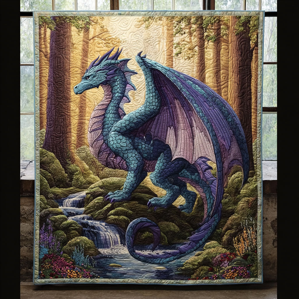 Dragon Haven Quilted Blanket NCU0DDK2177