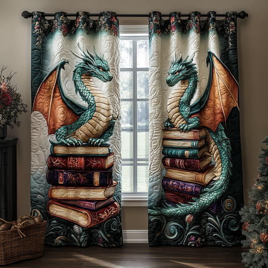 Dragon Realm Quilted Curtains NCU0DDK1767