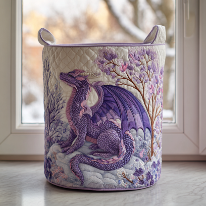 Dragon Realm Quilted Laundry Basket NCU0DDK1220