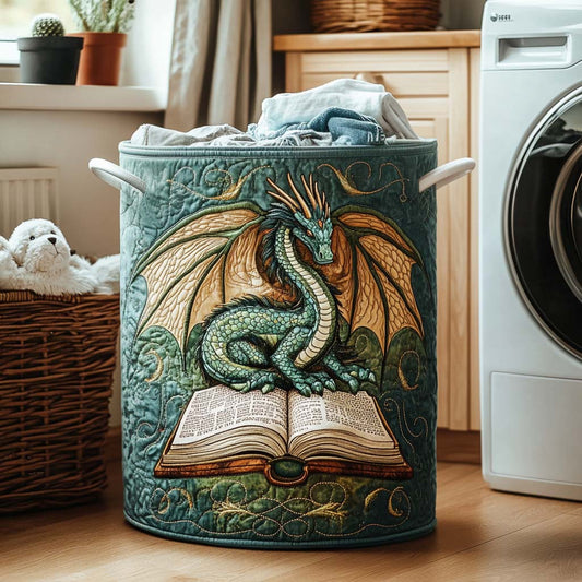 Dragon Realm Quilted Laundry Basket NCU0NNT1099