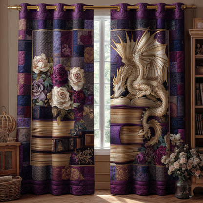 Dragon Secret Chapters Quilted Curtains NCU0TH3815