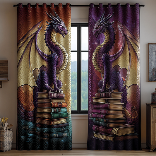 Dragon Spirit Quilted Curtains NCU0DDK1773