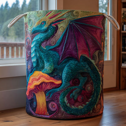 Dragon Tales Quilted Laundry Basket NCU0DDK2213
