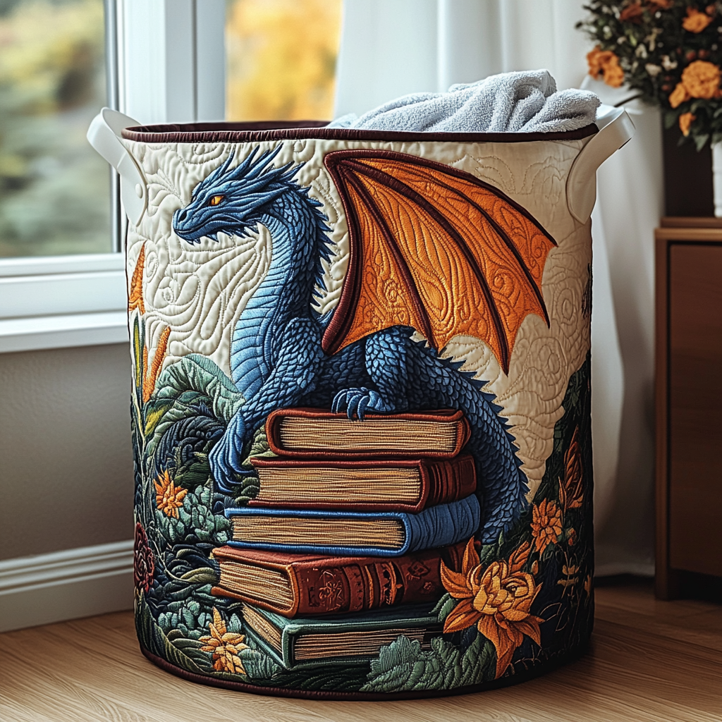 Dragon Valley Quilted Laundry Basket NCU0DDK660
