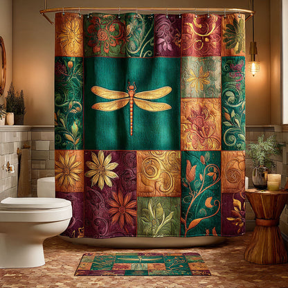 Dragonfly Bloom Shower Curtain NCU0NTD1500