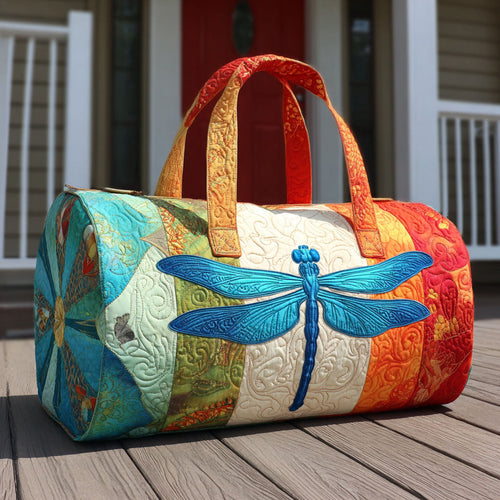 Dragonfly Dream Quilted Duffle Bag NCU0DDK2362