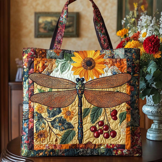 Dragonfly Dream Quilted Tote Bag NCU0NNT1954