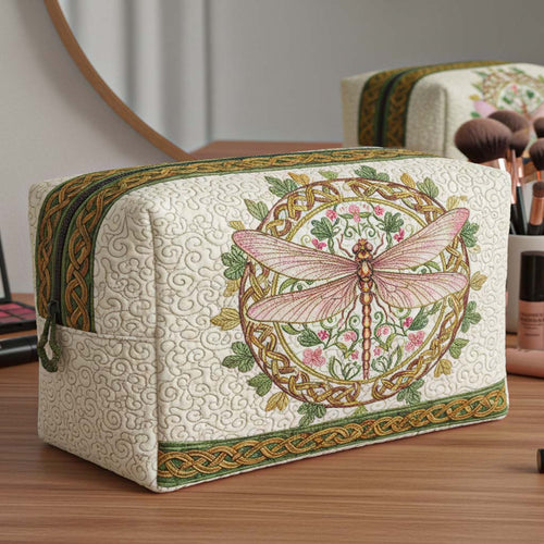Dragonfly Dreams Quilted Makeup Bag NCU0NNT2364