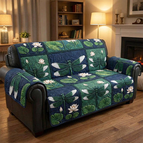 Dragonfly Essence Quilted Sofa Cover NCU0NTD1639