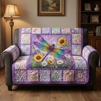 Dragonfly Garden Quilted Sofa Cover NCU0NTD1627