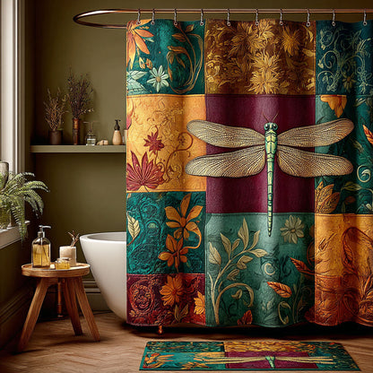 Dragonfly Garden Shower Curtain NCU0NTD1492
