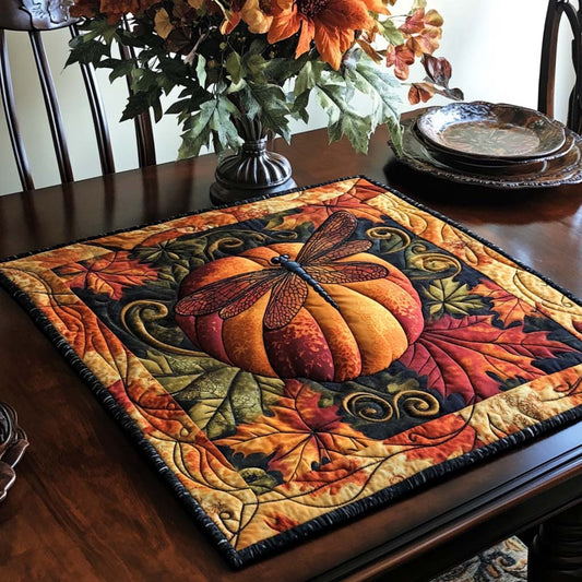 Dragonfly Haven Path Quilted Table Topper NCU0NNT1003