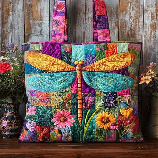 Dragonfly Joy Quilted Tote Bag NCU0NNT1957