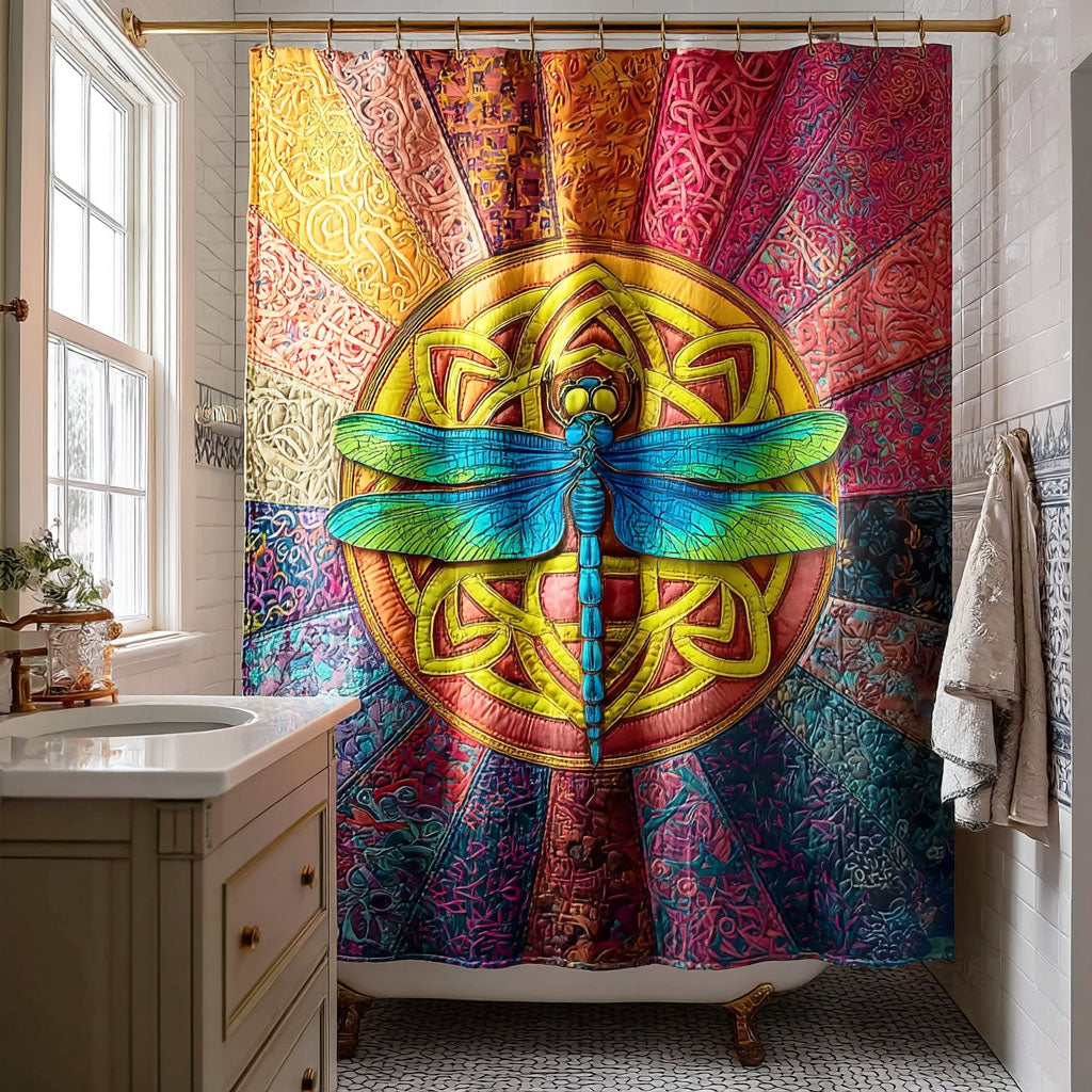 Dragonfly Meadow Shower Curtain NCU0NTD1494