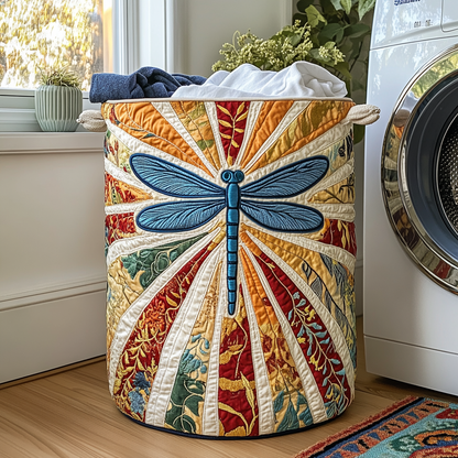 Dragonfly Quilted Laundry Basket NCU0QN051