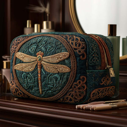 Dragonfly Serenity Quilted Makeup Bag NCU0NNT2366