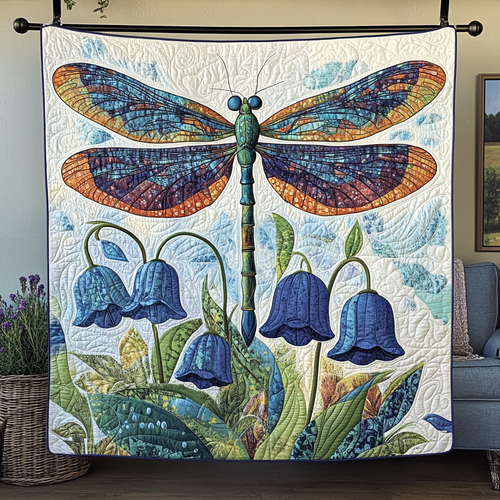 Dragonfly Sky Quilted Blanket NCU0DDK1501