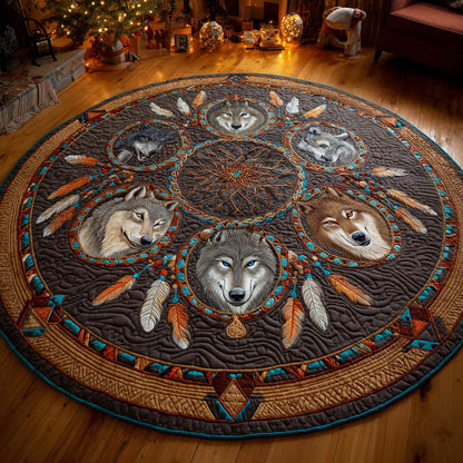 Dream Pack Quilted Round Mat NCU0NTV717