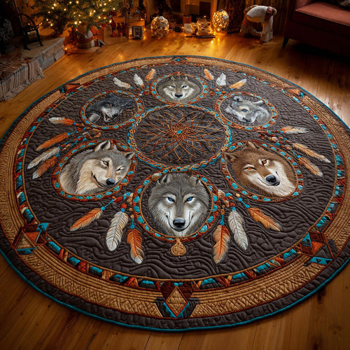 Dream Pack Quilted Round Mat NCU0NTV717