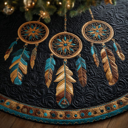 Dreamcatcher Echo Christmas Quilted Tree Skirt NCU0DDK2053