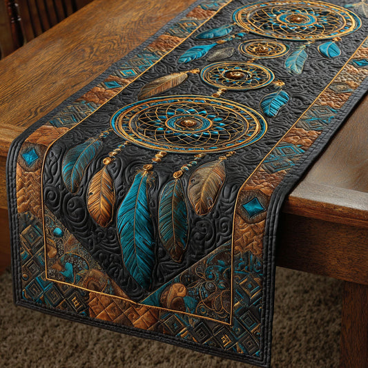 Dreamcatcher Path Quilted Table Runner NCU0DDK2270