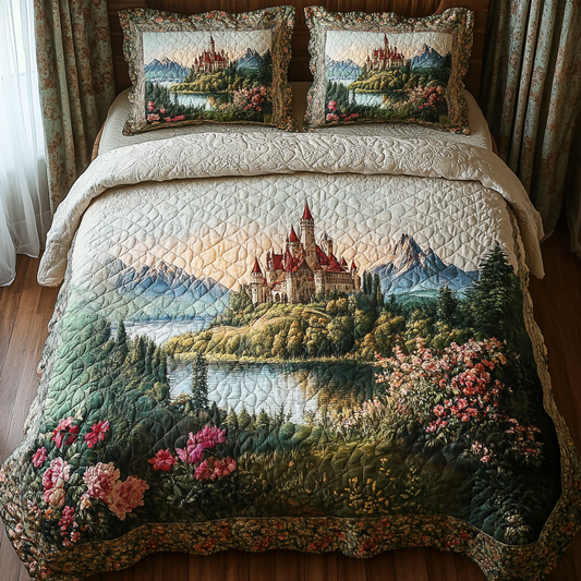 Dreamer Path Quilted Bedding Set NCU0DV165
