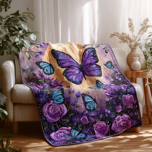 Dreamy Butterfly Quilted Blanket NCU0DQQ0162