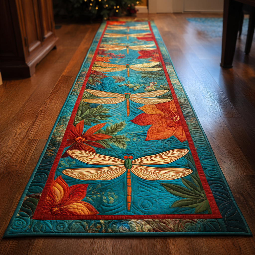 Dreamy Dragonfly Runner Carpet NCU0DK10892