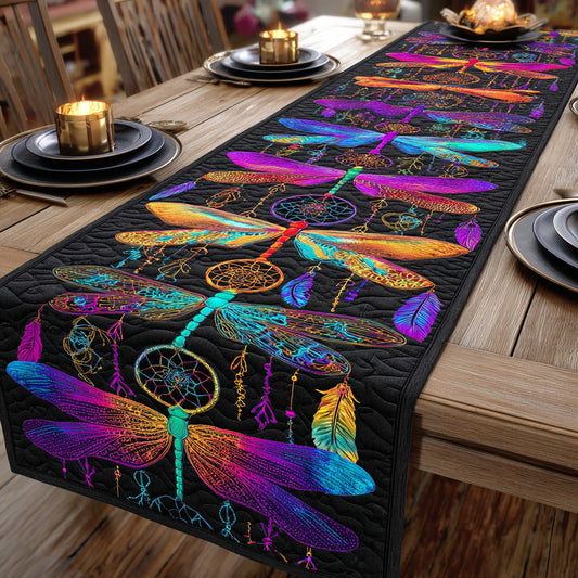 Dreamy Pond Light Quilted Table Runner NCU0NTD818