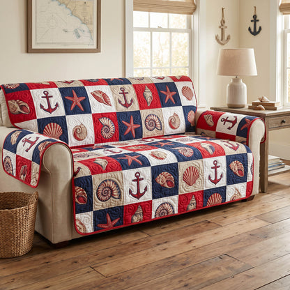 Driftwood Coast Quilted Sofa Cover NCU0NTD1881