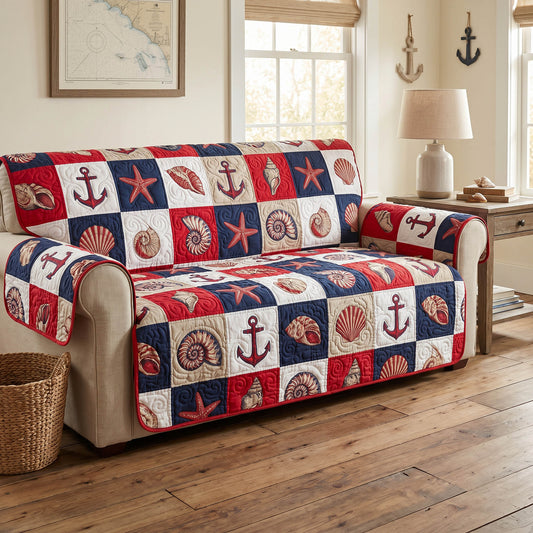 Driftwood Coast Quilted Sofa Cover NCU0NTD1881