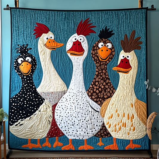 Duck Gang Quilted Blanket NCU0DK320