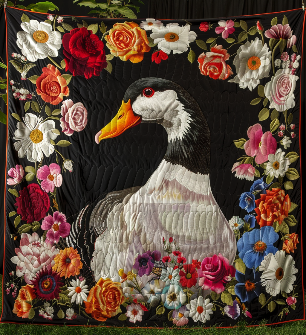 Duck Majesty Quilted Blanket NCU0DV374