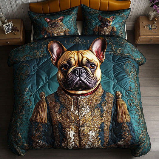 Duke of Bark 3-Piece Quilted Bedding Set NCU0NNT622