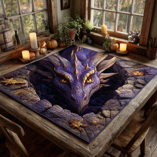 Dusk Mourn Quilted Table Topper NCU0NXD434