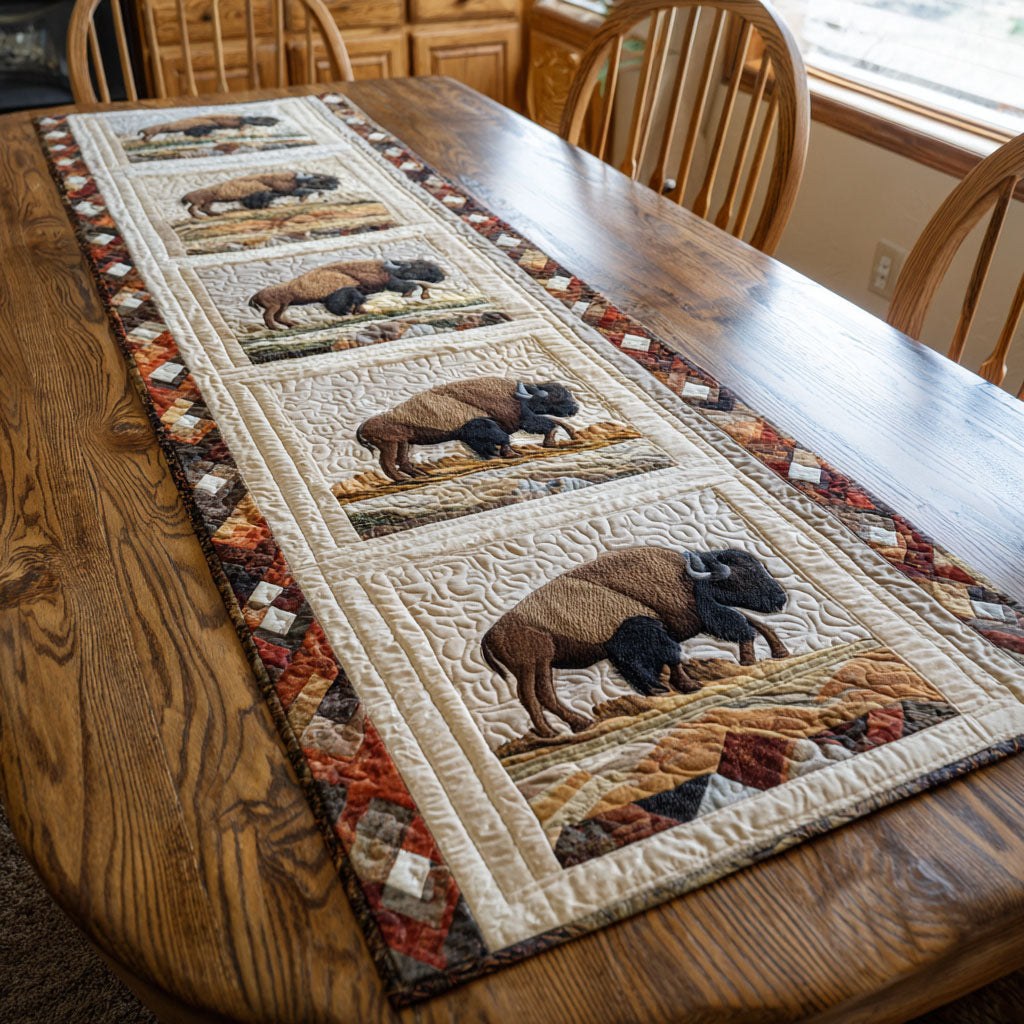 Dustland Monarch Quilted Table Runner NCU0NTV686