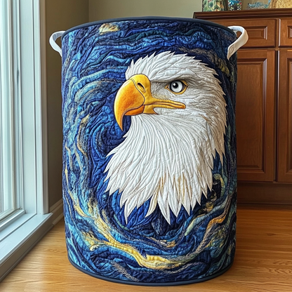 Eagle Dawn Quilted Laundry Basket NCU0DDK1382