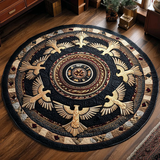Eagle Harmony Quilted Round Mat NCU0NTV707