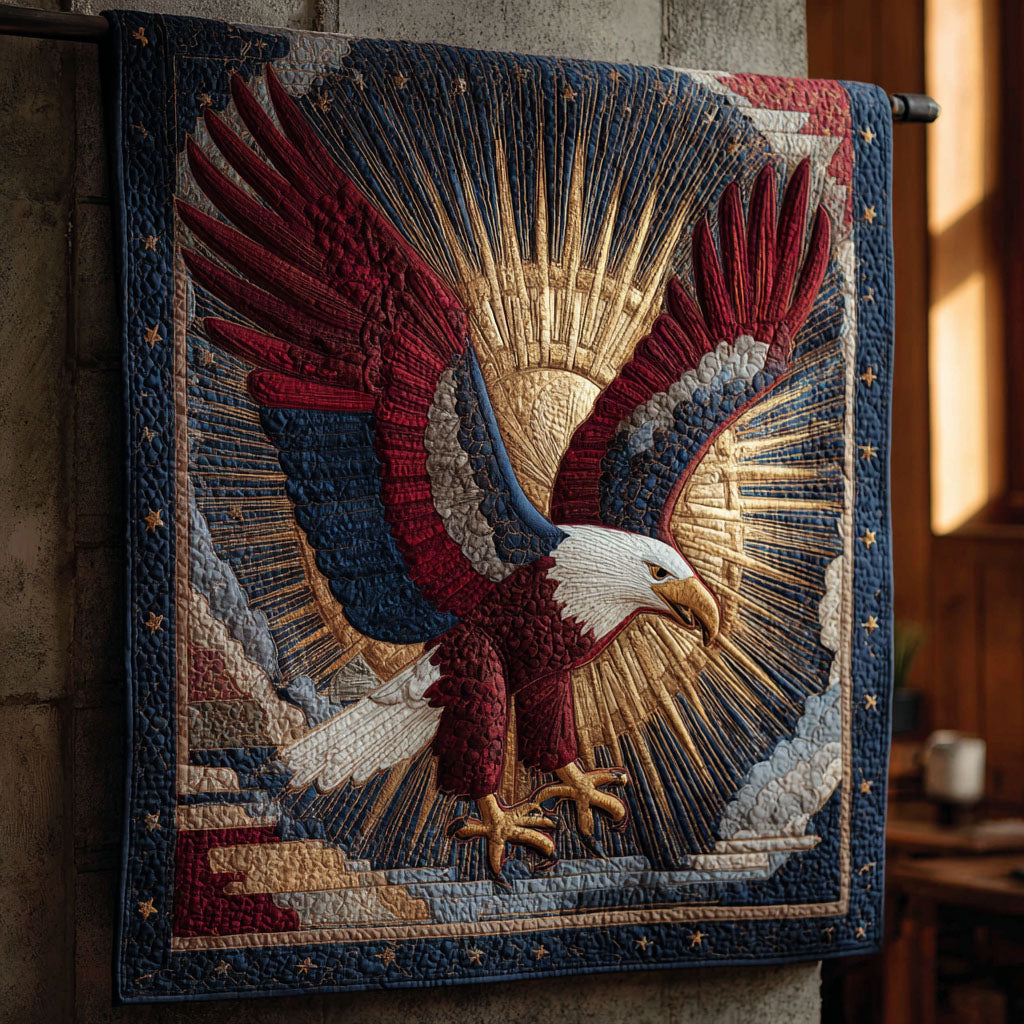 Eagle Spirit Quilted Blanket NCU0DDK2217
