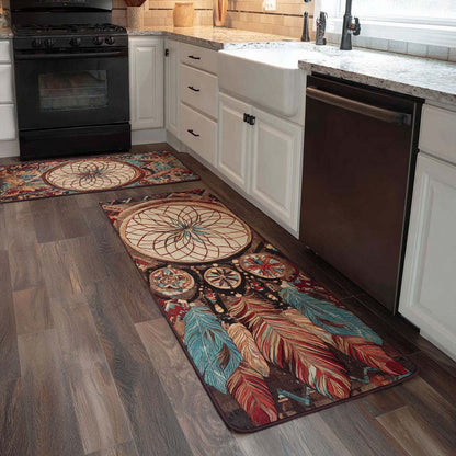 Earth Echo Kitchen Area Rug NCU0DK10917